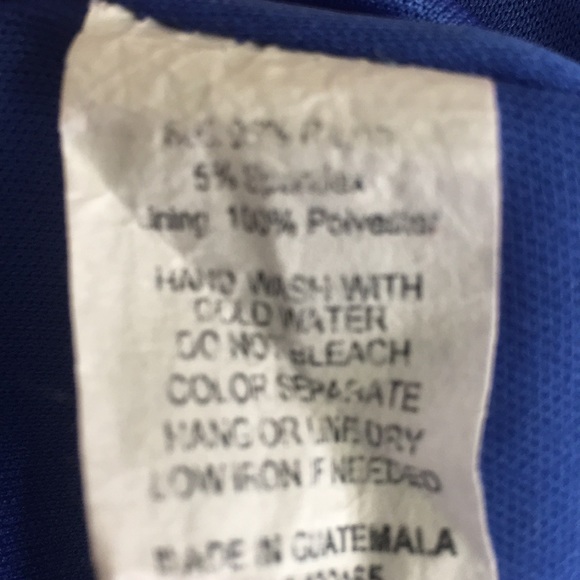 Altar’d State Royal Blue Overlay Dress - Picture 6 of 9